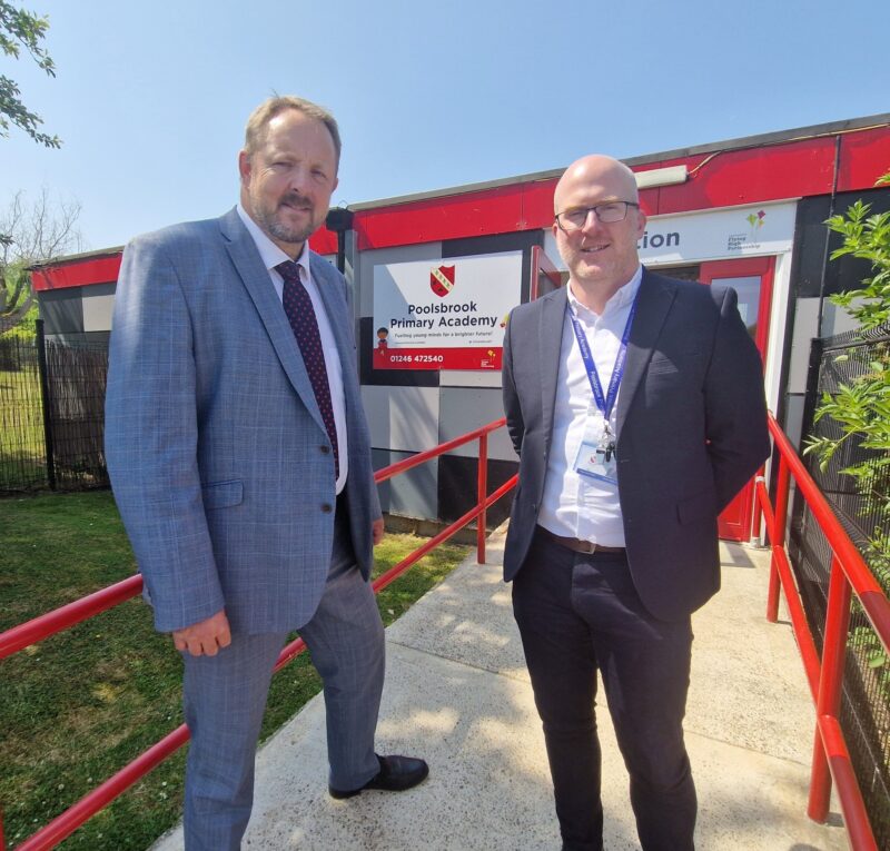 Toby and Deputy Head, Ben Chalkley
