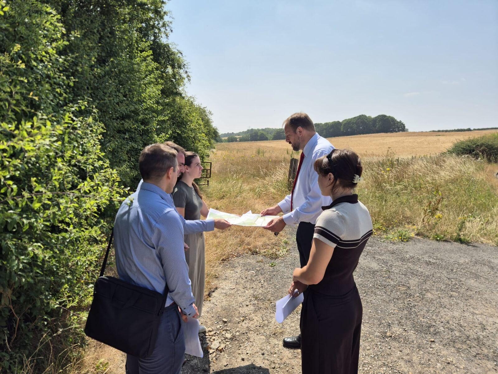 Toby Perkins meeting with Gladman