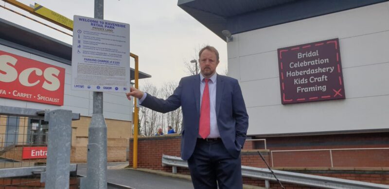 Toby at Ravenside Retail Park in 2020